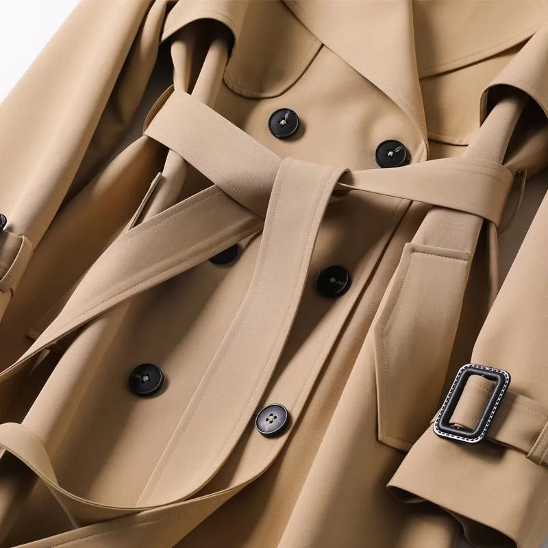 Jualita - Klasický dámsky trench coat