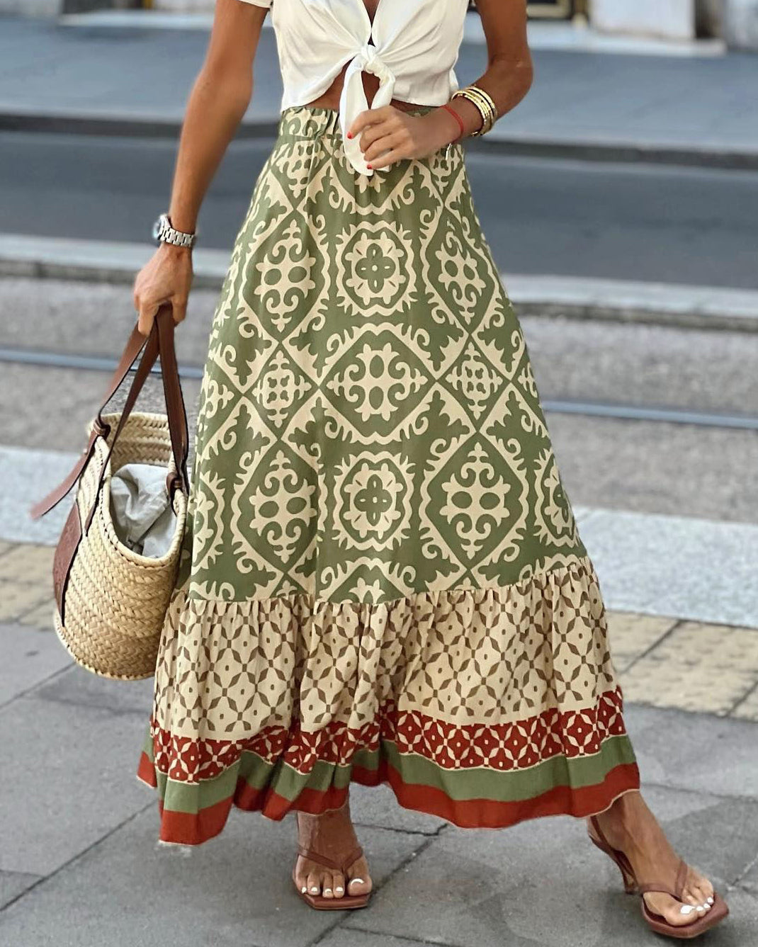 Aura™ | Dlhá Boho Sukňa Hily