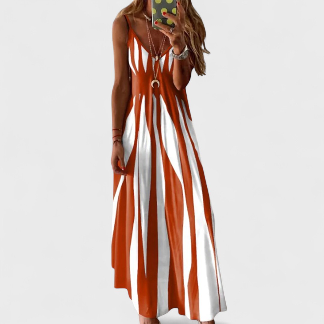 Angela | Handmade Casual Dress with Long Sleeves