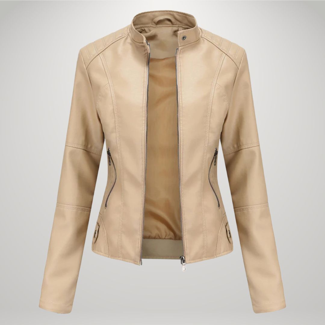 Ludmila | Chic Leather Jacket