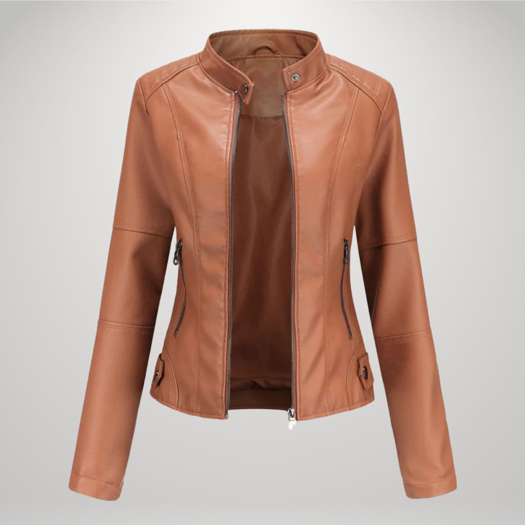 Ludmila | Chic Leather Jacket