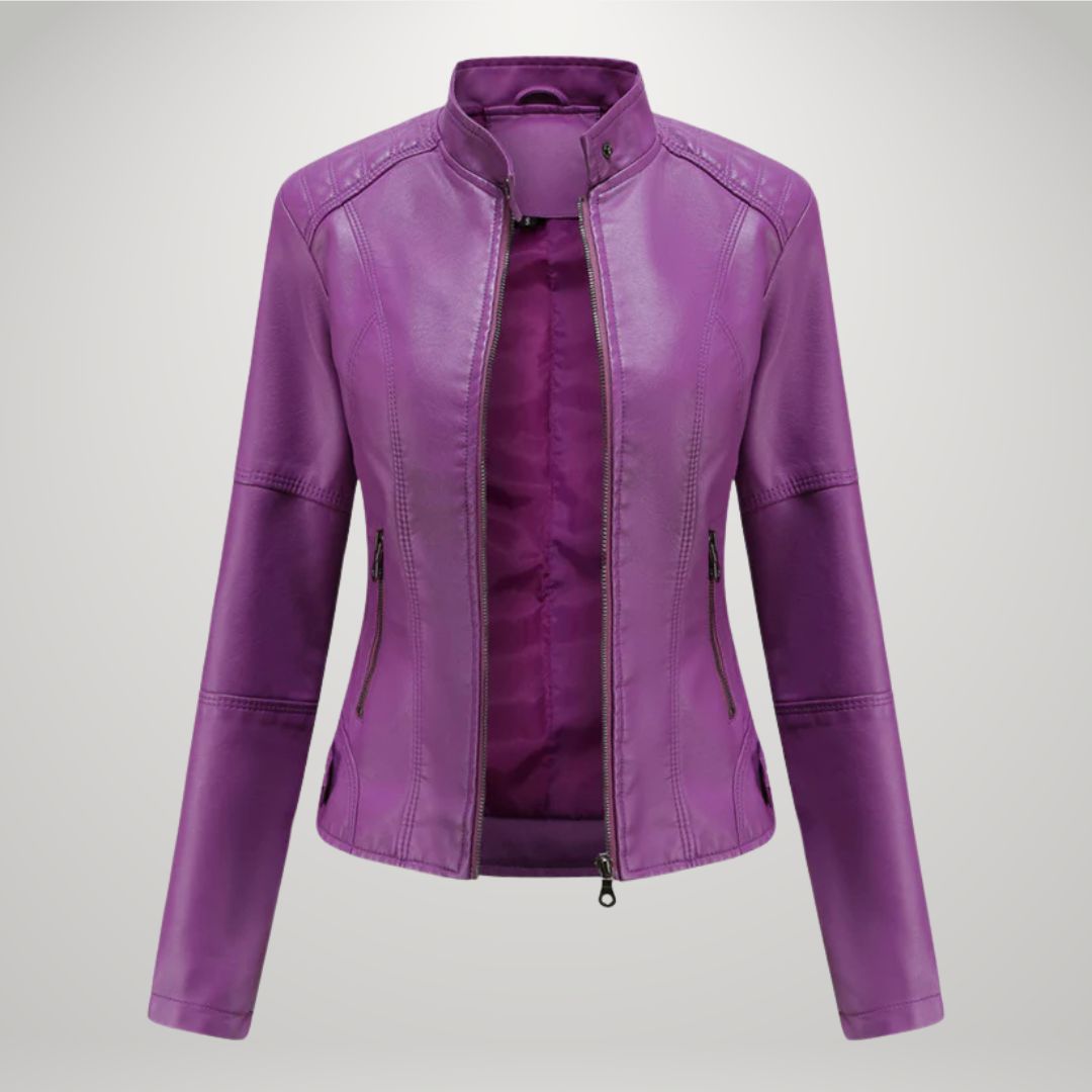 Ludmila | Chic Leather Jacket