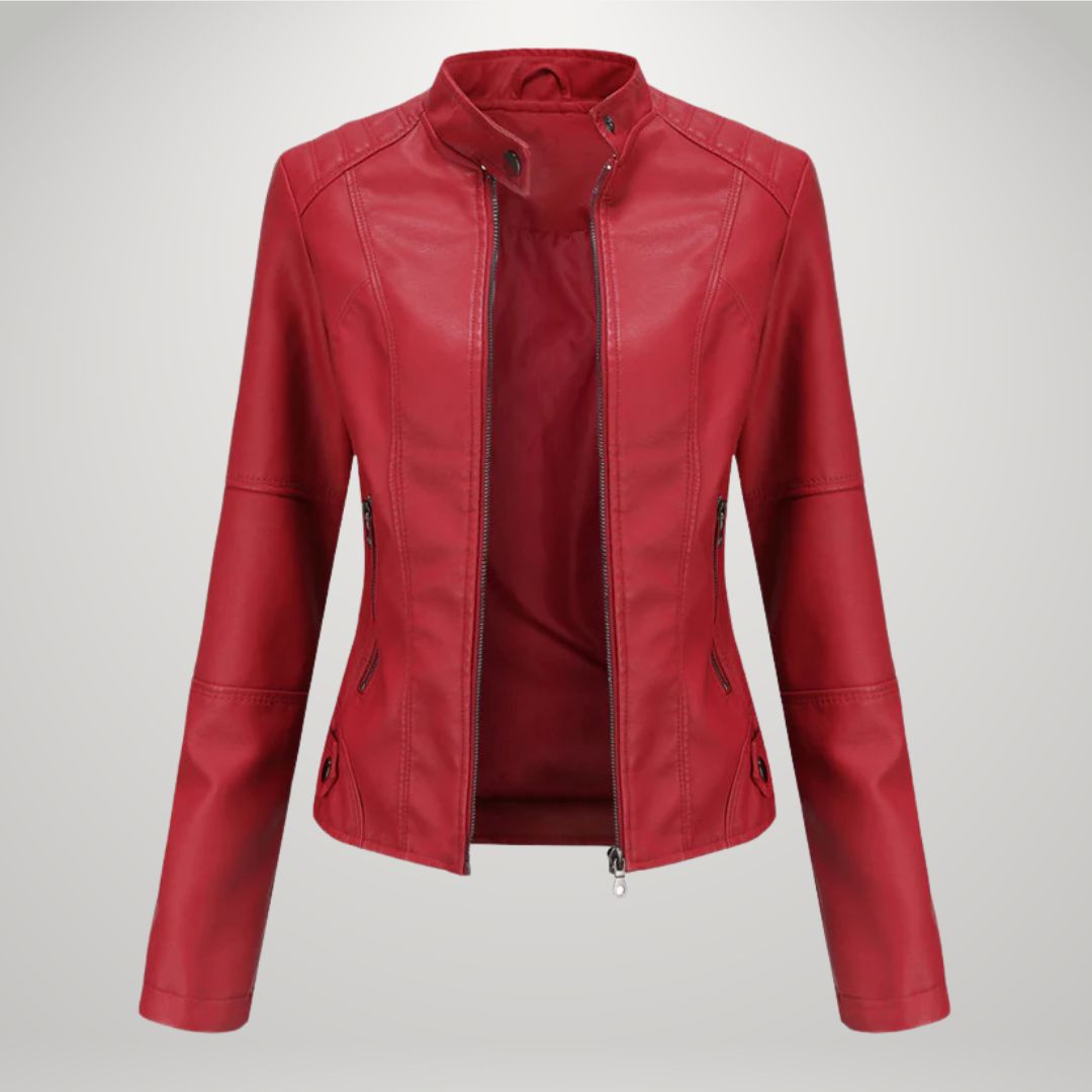 Ludmila | Chic Leather Jacket
