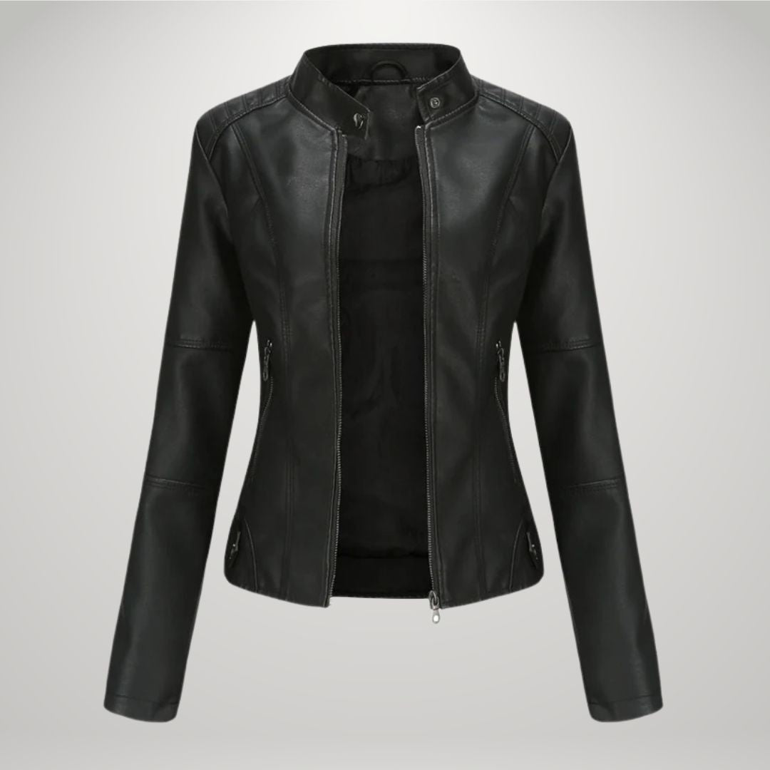 Ludmila | Chic Leather Jacket